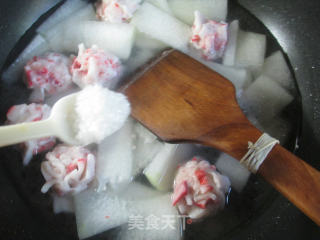 Shrimp Ball Winter Melon Soup recipe