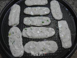 Glutinous Rice Strips with Salt and Pepper Chives recipe
