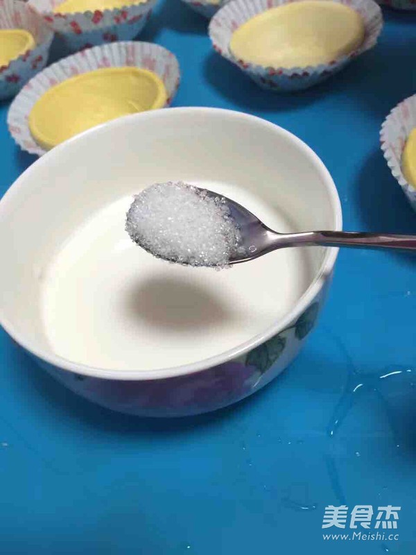 Raisin Egg Tart recipe
