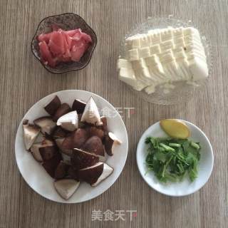 Fresh Mushroom Tofu Soup recipe