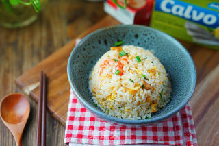 Tuna and Shrimp Fried Rice recipe