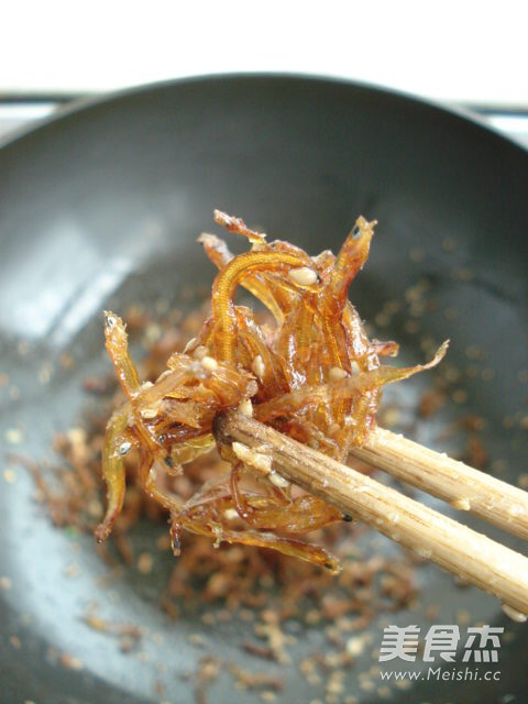 Sesame Cumin Dried Whitebait recipe