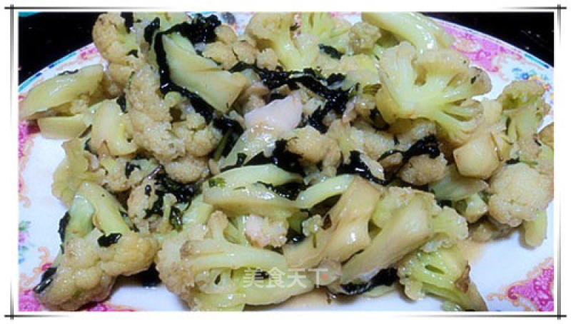 Stir-fried Cauliflower with Perilla recipe