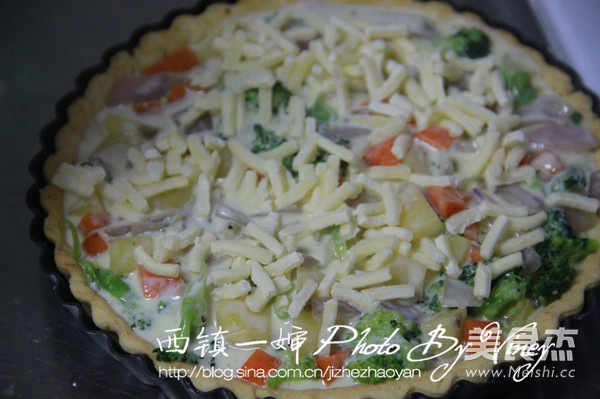 French Vegetable Savory Pie recipe