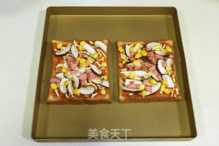 Antarctic Krill Toast Pizza recipe