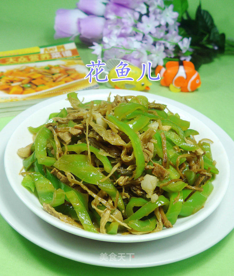 Stir-fried Pork Belly with Bamboo Shoots and Dried Vegetables recipe