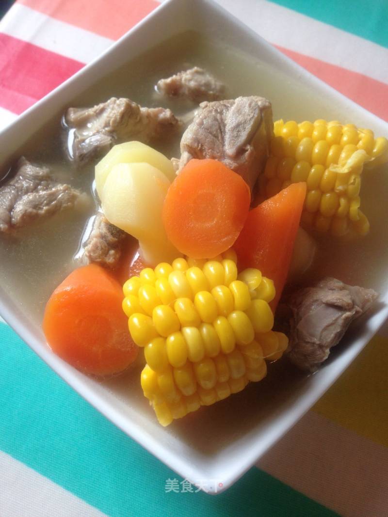 Ribs and Vegetable Soup recipe