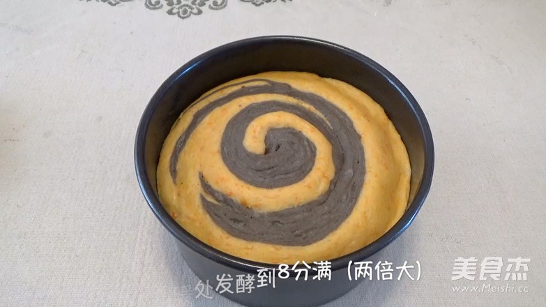Pumpkin Black Sesame Hair Cake Video recipe
