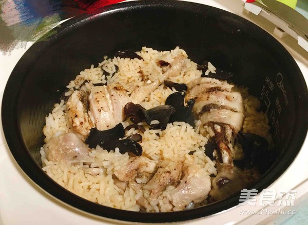 Lazy Version of Soy Sauce Chicken Drumstick Rice recipe