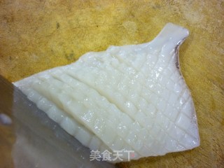 Sauteed Cuttlefish Flower recipe