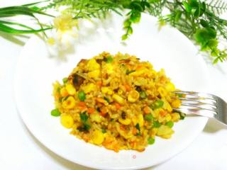 Curry Egg Fried Rice recipe