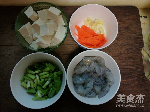 Tofu Braised Shrimp recipe