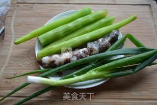 Sausage Fried Lettuce recipe