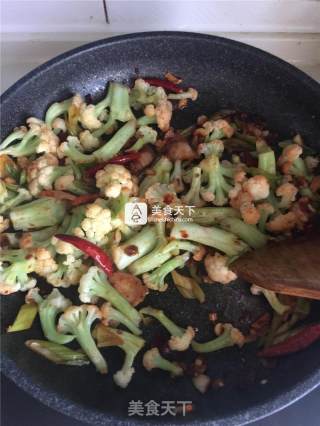 Stir-fried Organic Cauliflower recipe