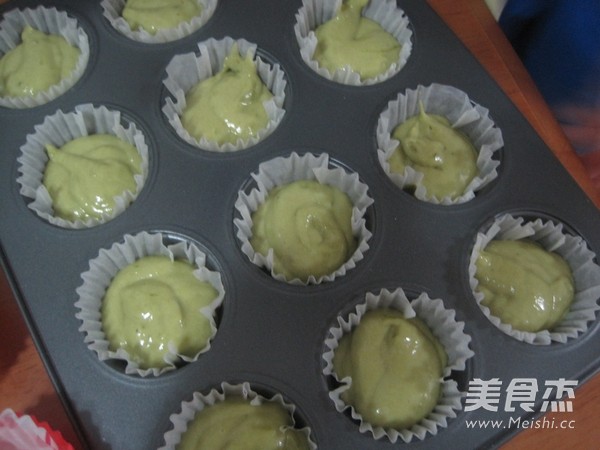 Green Tea Muffin Cup recipe