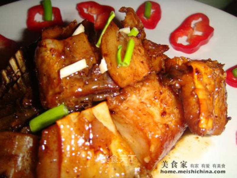 Braised Fish with Pork Belly recipe