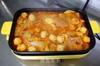 Spicy Cabbage Hot Pot recipe