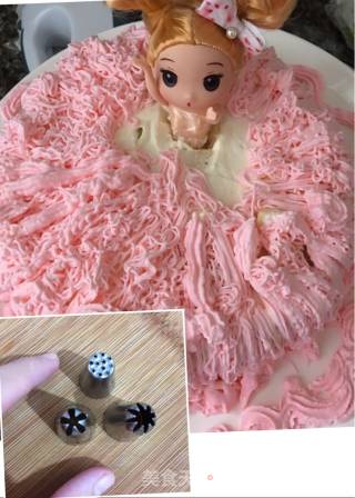 Pink Bubble Bath Birthday Cake recipe