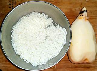 Snow Honey Brown Sugar Glutinous Rice Lotus Root recipe