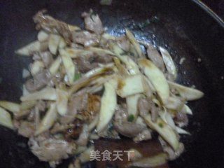 Rice White Pork Slices recipe