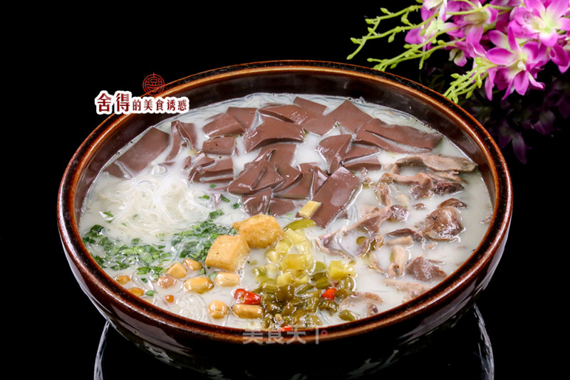 #trust之美#a Bowl of Authentic [duck Blood Fans] Makes You Refreshed All Day recipe