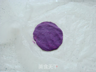 Purple Sweet Potato Pineapple Tea Towel Twist recipe