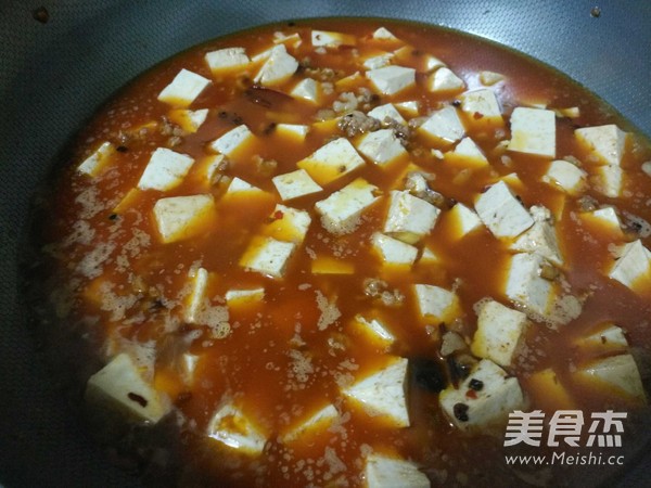 Mapo Tofu Braised Tofu recipe