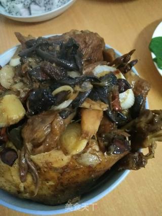 #春野菜#_chicken Stewed with Mushrooms recipe