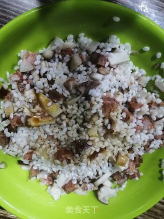 Waxed Glutinous Rice recipe