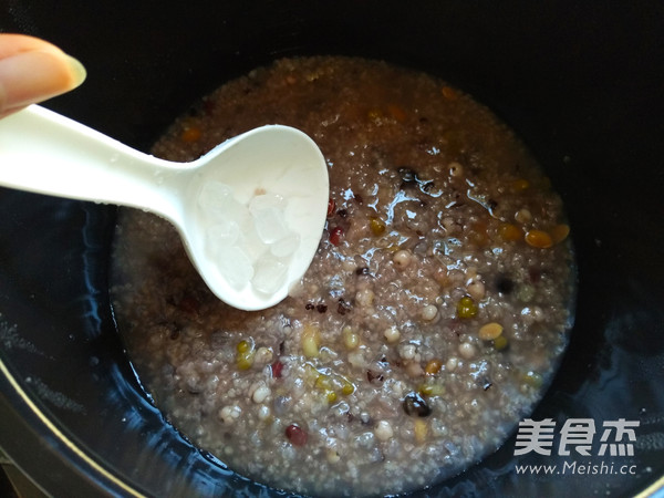 Five-color Bean and Rice Porridge recipe