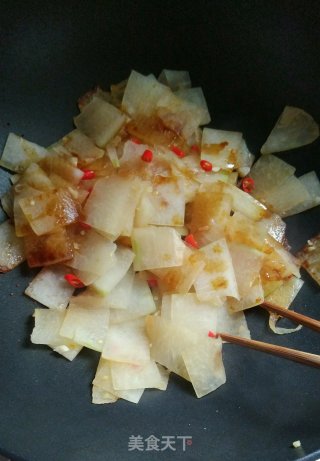 Garlic Winter Melon Slices recipe
