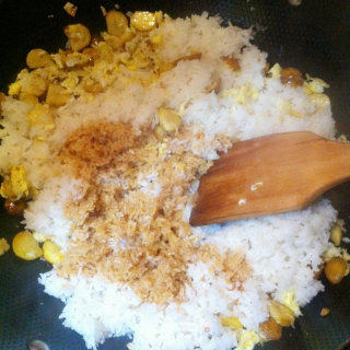 Chestnut Fried Rice recipe