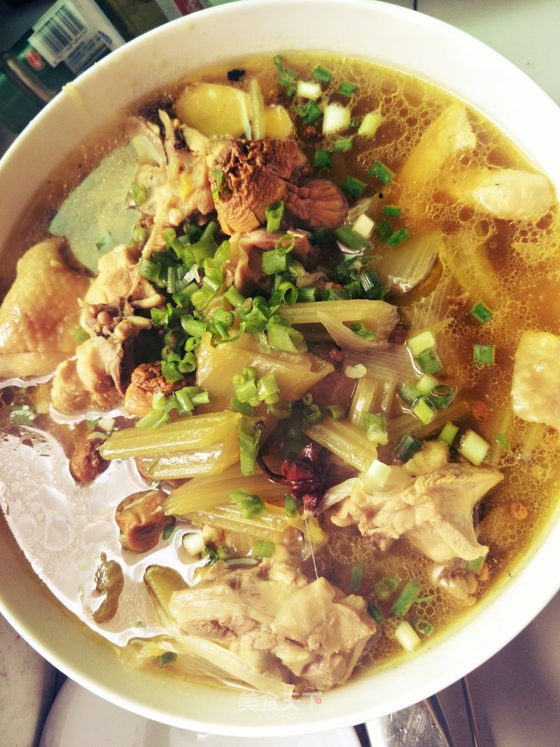 Agaricus Blazei Stewed Chicken recipe