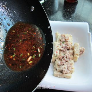 Steamed Minced Pork with Moldy Tofu Residue recipe