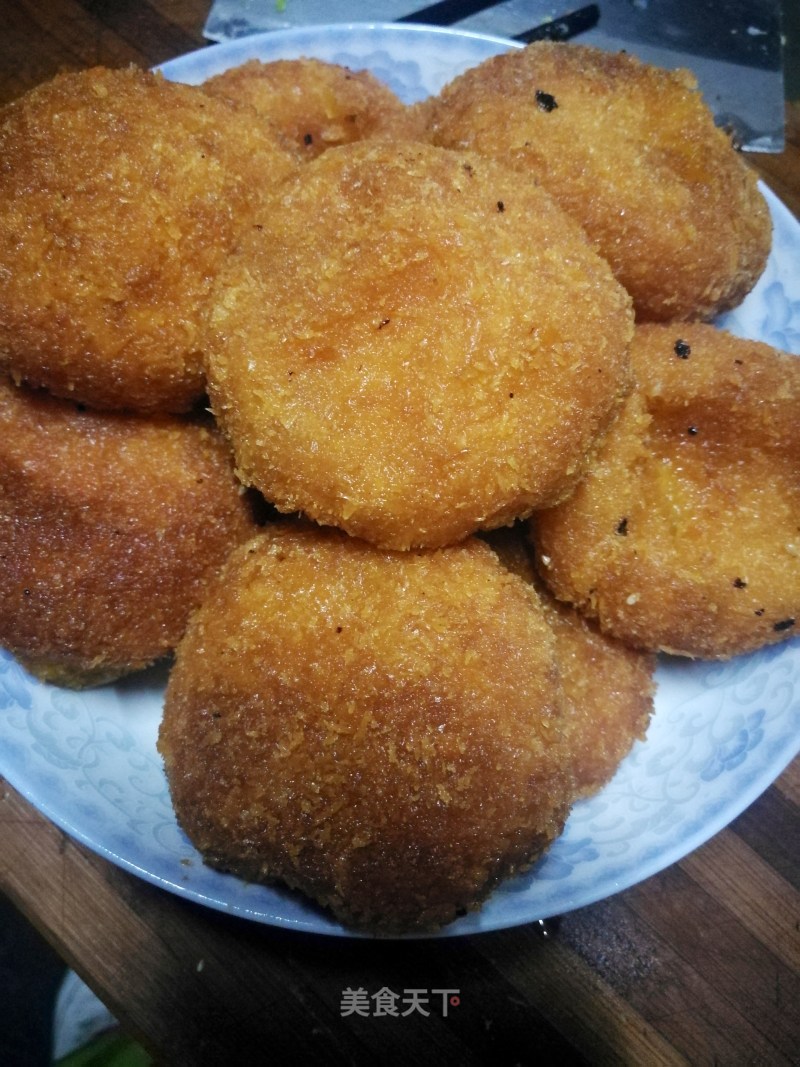 Cheese Floss Potato Cake recipe