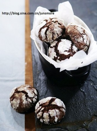 Chocolate Crackle Cookies recipe