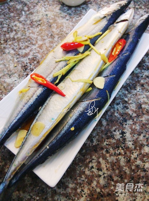 Grilled Saury recipe