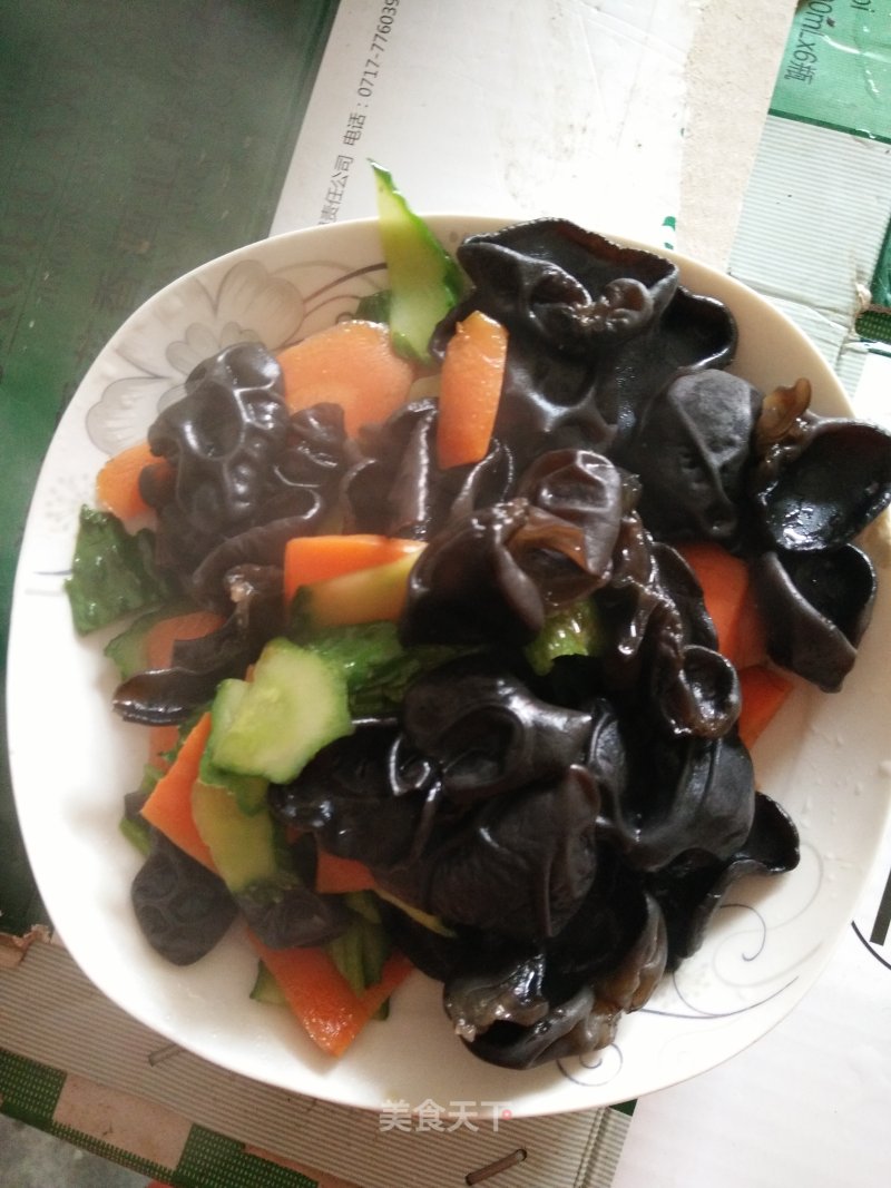 Stir-fried Fungus recipe