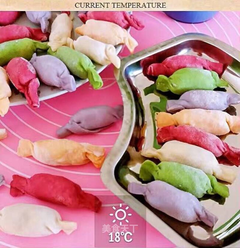 Colorful 🍬 Candy Dumplings