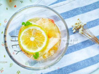 Peach Lemon Refreshing Drink recipe