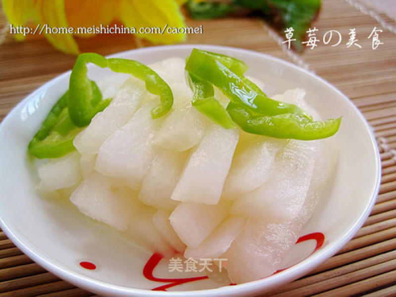 Apple Cider Vinegar Pickled Crunchy Radish recipe