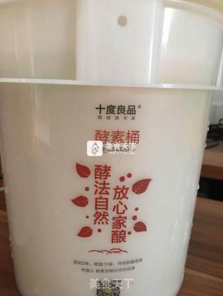 Winter Melon, Yam and Lotus Leaf Fresh Brewed Enzyme recipe