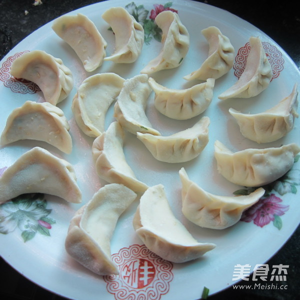 Sweet Potato and Pork Dumplings recipe