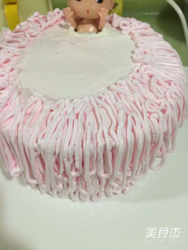 Confused Doll Birthday Cake recipe