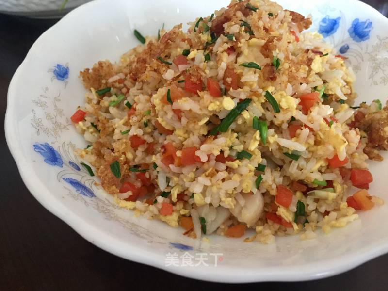 Fried Rice with Fresh Shells