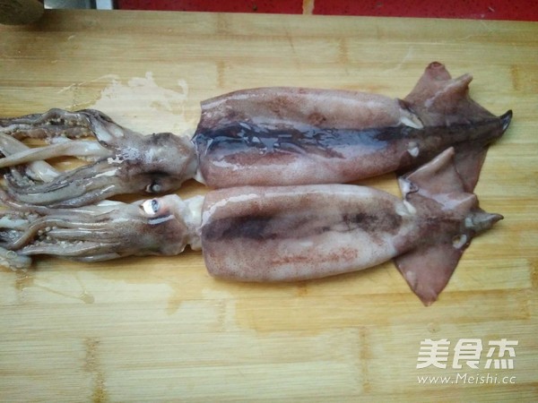 Korean Style Squid recipe