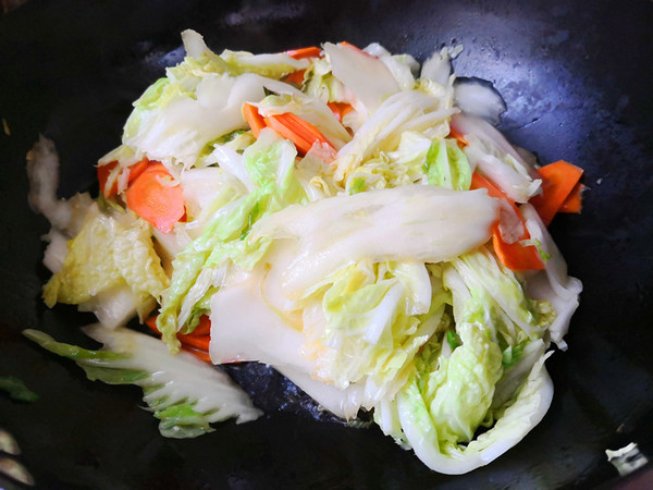 Braised Cabbage with Ribs recipe