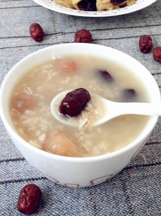 Longan Red Date Barley Porridge recipe