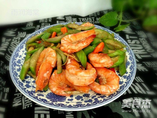 Loofah Shrimp recipe