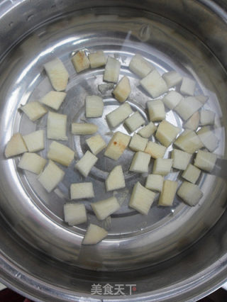 [winter Healthy Vegetables for Common People's Homes] Three Dings of Chicken Breast recipe